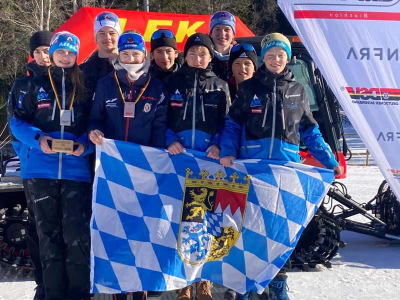 Biathlon Team Allgäu beim Deutschen Schülercup in Notschrei, Schwarzwald